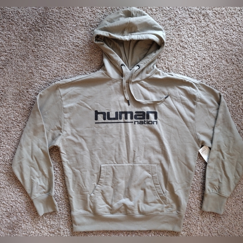 Human Nation Pullover Hoodie NWT